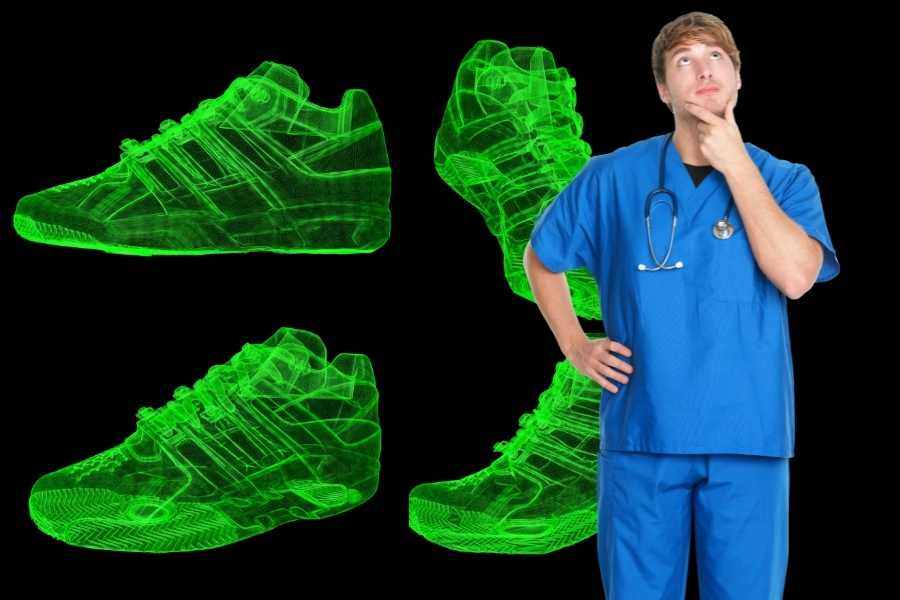 Best Shoes For Male Nurses Flat Feet Design