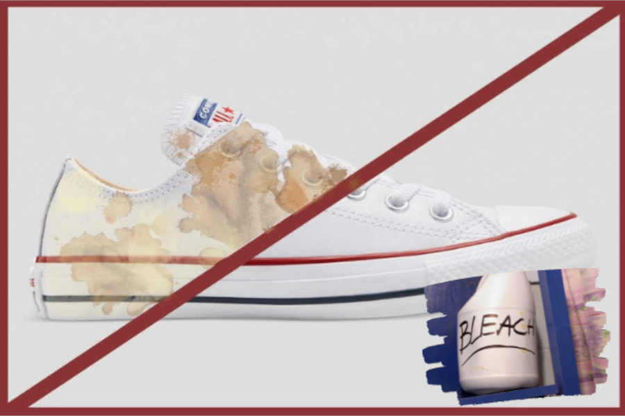 How to Clean White Converse with Bleach _
