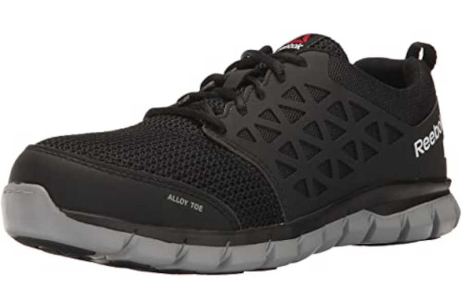 Reebok Men's Rb4041 Sublite - Best Steel Toe Shoes for Walking on Concrete _