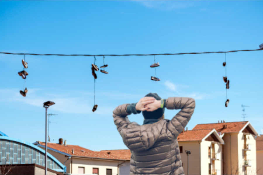 What Does It Mean When Shoes Are On Power Lines _