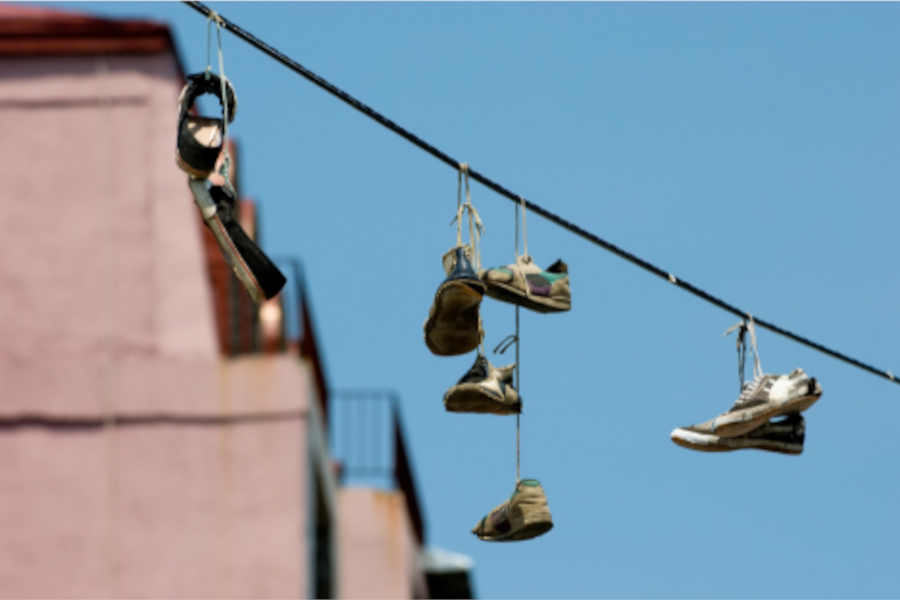 Why Do People Throw Shoes on Power Lines - To Have A Memorabilia