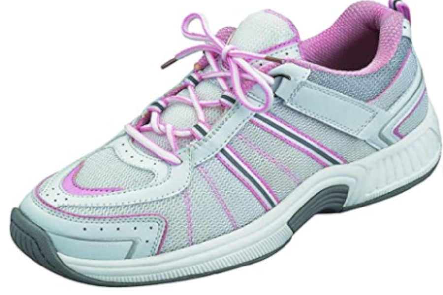 Orthofeet Women’s Athletic Shoe _ Best Athletic Shoes for Drop Foot