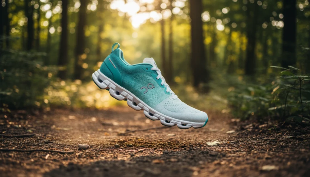 Hoka Clifton 9 Review 2026: Lightweight Daily Cushion Tested 4 Lightweight cushioned daily running shoe on a trail